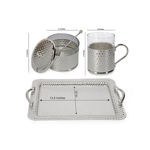 Steel Wine Beer <b>Ice</b> <b>Bucket</b> With Tongs & Lid With Silver Finished Stainless Steel <b>Ice</b> <b>Bucket</b> Double Walled Insulated Sparkling - Product Image 6