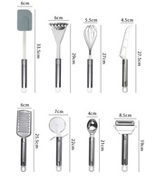 Aksesoris Rumah dan Dapur Peralatan Dapur Set Peralatan Masak 29pcs Set Peralatan Dapur Stainless Steel