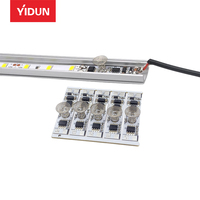 Module de Commutation Tactile Mini 10mm DC12V-24V 5A, Variateur LED, Petit Contrôleur Manuel, Variateurs d'Éclairage pour Armoire PCB 60W