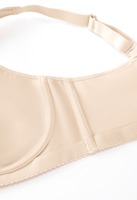 Soutien-gorge bandeau sans couture pour femmes grandes tailles, sans rembourrage, avec armatures, effet sculptant et push-up, ultra-fin, vente en gros transfrontalière