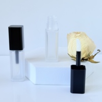 Échantillon Gratuit – Contenant Carré en Plastique de 8 ml pour Crayon à Lèvres Beauty Glazed – Tubes Vides pour Cosmétiques et Gloss à Lèvres