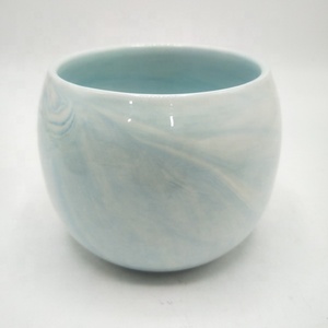 Meilleure vente marbre géométrique en céramique mini plante succulente pots pour la décoration de maison et de jardin - Product Image 4