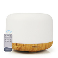 Humidificateur USB Silencieux pour la Maison, Diffuseur d'Huiles Essentielles 500ml Portable avec Fonction de Minuterie