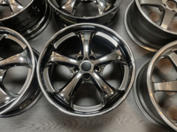 Juego de Ruedas Ligeras de Lujo Shadow Chrome de 5 Radios, 5x112 5x114.3, 21 Pulgadas, para Audi A8 S8, Mercedes Clase S, BMW Serie 7
