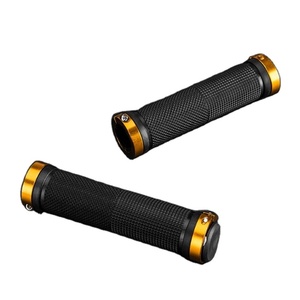 Empuñaduras ergonómicas antideslizantes de goma para manillar de bicicleta, <span class=keywords><strong>cubierta</strong></span> de extremo de bloqueo de bicicleta de <span class=keywords><strong>carretera</strong></span> de montaña con función antideslizante - Product Image 1