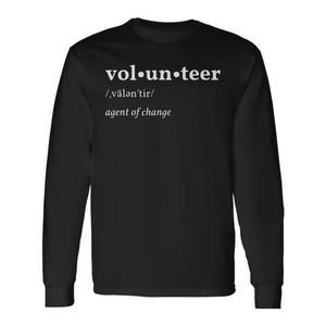 T-shirt à manches longues Volunteer Agent Of Change - Product Image 1