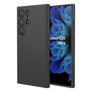 Funda de silicona <span class=keywords><strong>Ultra</strong></span> <span class=keywords><strong>para</strong></span> Samsung S25, funda de teléfono de goma de Gel de TPU suave con <span class=keywords><strong>forro</strong></span> de microfibra antiarañazos <span class=keywords><strong>para</strong></span> Samsung Galaxy S25 <span class=keywords><strong>Ultra</strong></span> - Product Image 1