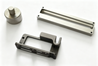 Rail de guidage linéaire et ensemble de blocs coulissants en aluminium usinés sur mesure par CNC pour équipement d'automatisation
