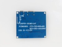 Carte de pilote d'écran LCD 7 pouces Polcd 50PMTTL AT070TN92 800*480 1024x600 USB VGA