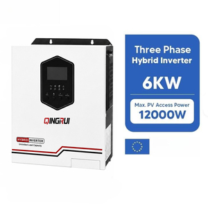 ระบบไฮบริดพลังงานแสงอาทิตย์แบบเฟสเดียว 3kw 5kw 6kw 8kw 10kw 12kw 48V 24V พร้อมตัวควบคุมการชาร์จ MPPT HG Solar Hybrid 5kw 450v ออนไลน์ - Product Image 2