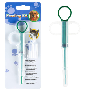 Eco-Friendly <strong>Plastic</strong> Pet Medicine Feeder Water/Milk Medication <strong>Bowl</strong> for Kittens/Cats/<strong>Dogs</strong> Household Syringe Compatible - Product Image 2