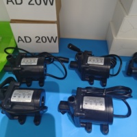 Pompe de circulation submersible Tru-Spring DC-03A DC12V 18W 700L/H, hauteur de refoulement 5m, débit élevé, étanche IP68, avec couvercle en PP, pour irrigation et hydroponie