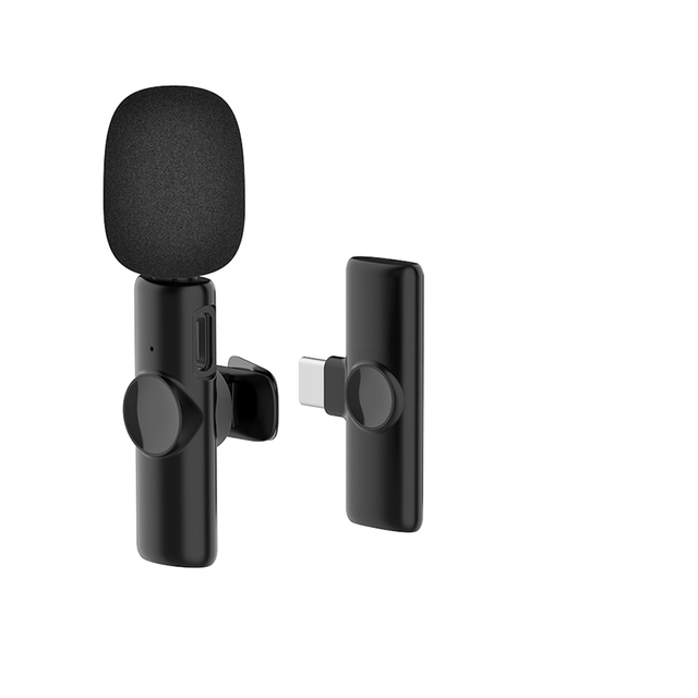 NEEXXT K1101 K11i01 HD Sound Quality Mini Wireless Lavalier Microphone 2.4Ghz Rechargeable Lapel Lavalier Microphone for Phone