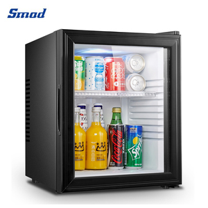 Refrigeradores Silenciosos de 40L, Mini Bar con Puerta de Vidrio y Cerradura para Hotel DSS-40EB7(B), Mini Refrigerador con Puerta de Vidrio para el Hogar - Product Image 4