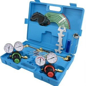 Kit complet de soudage et de découpe au gaz oxy-acétylénique, entièrement en laiton - Product Image 3