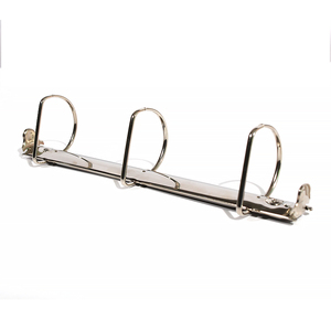 New product slant D Ring mechanism nickel plating metal 3 ring trigger type binder mechanism for file folder