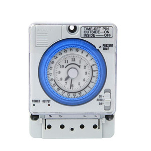 <span class=keywords><strong>Minuteur</strong></span> mécanique rotatif programmable intelligent TB388 7 jours AC220V 24 heures Protection étanche 300 heures en cas de panne de courant - Product Image 1