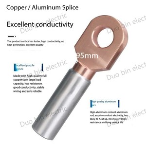 Châu Âu lưỡng kim uốn thiết bị đầu cuối kết nối vít thiết bị đầu cuối Loại đồng nhôm Cáp <span class=keywords><strong>Lugs</strong></span> 230V axit rửa sạch - Product Image 2