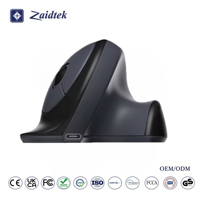 New Vertical Mouse Silent Charging for Girls' Small Wrists Female Ergonomic Upright Mini Computer Three-channel