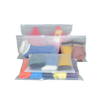 Bolsa de Plástico Esmerilado con Logotipo Impreso Personalizado para Camisetas, Ropa, Gafas, Calcetines, Vestidos, Prendas de Vestir, Bolsa de Poliéster con Cierre Hermético EVA CPE