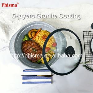 Hochwertiges Kochgeschirr-<span class=keywords><strong>Set</strong></span> aus Aluminiumguss mit Keramikbeschichtung und Antihaftbeschichtung im klassischen Design - Product Image 4