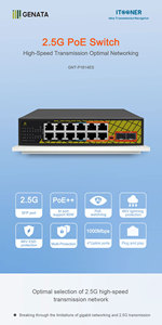 <span class=keywords><strong>8</strong></span> POE + อัปลิงค์4กิกะบิต + สวิตช์พอร์ต2 SFP 19.6Gbps แบนด์วิธ Ai Watchdog 2.0การป้องกันเต็มรูปแบบสำหรับกล้อง IP - Product Image 5