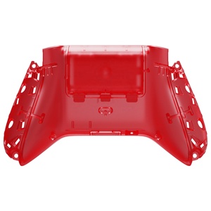 EXtremeRate Clear Red Replacement Controller Battery Cover & Bottom Shell for Xbox Series X & S Controller - Product Image 2