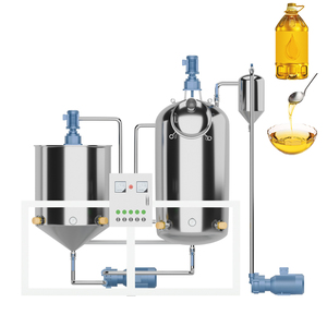 Nouvelle machine électrique de raffinerie d'huile comestible à petite échelle Construction en acier inoxydable opération automatique haute capacité pour Palm - Product Image 1