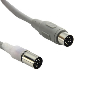 8Pin <span class=keywords><strong>8</strong></span> <span class=keywords><strong>pin</strong></span> DIN Nam để nam Loa mở rộng chuyển đổi cáp cho hệ thống âm thanh và truyền hình - Product Image 2