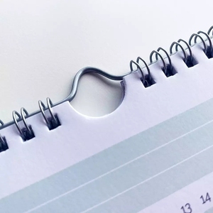 Máy Đóng Móc Lịch Nửa Mặt Trăng Xoắn Ốc Hai Dây Tự Động Bán Tự Động - Product Image 3