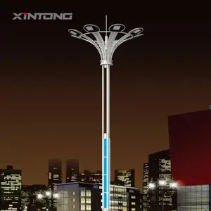 XINTONG 25m Waterproof Stadium Airport Seaport LED Power Flood High Mast Light