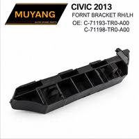 MUYANG Braket Depan Berkualitas Tinggi Baru untuk Honda Civic 2013-2015 RH/LH OE C-71193-TR0-A00C-71198-TR0-A00 Body Kit