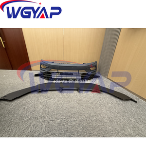 Wgyap กันชนหน้ารถยนต์สีดำของแท้, อะไหล่รถยนต์สำหรับ VW Jetta <span class=keywords><strong>GLI</strong></span> 15 - Product Image 5