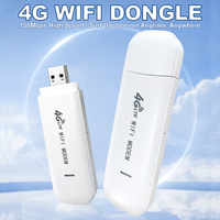 Modem routeur WiFi 4G LTE USB, mini dongle portable avec emplacement pour carte SIM, vente flash