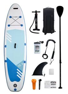 กระดานโต้คลื่นแบบยืนพาย (SUP) แบบเป่าลม พร้อมปั๊มลมแบบสามหัว - Product Image 4