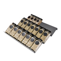 Fer empilé échelle tiroir organisateur pliant étagère de rangement pour cuisine et maison acier étagère à épices pour vaisselle facile à utiliser