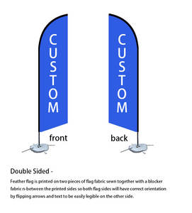 Bannière publicitaire de <span class=keywords><strong>vol</strong></span> personnalisée imprimée par sublimation numérique, bannière en forme de larme, drapeau de plage - Product Image 6