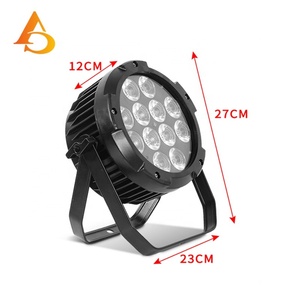 Luz LED de Batería RGBWA+UV con Precio de Mayoreo, IP65 Impermeable, DMX Inalámbrico, 12x18w - Product Image 4