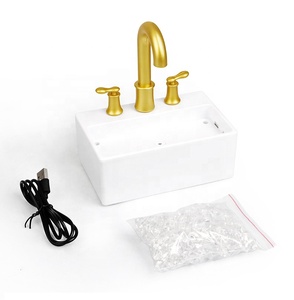 Fontana da Tavolo per Casa e Ufficio, Decorazione da Interno con Cascata, Luce LED e Pietra - Product Image 5