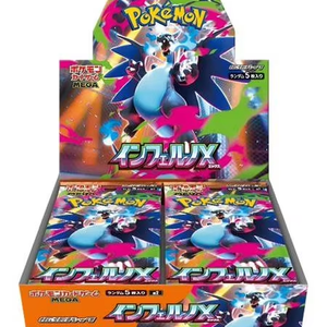 Novas Cartas Versão Japonesa Pokemond MEGA M2 Série de Cartas de Troca Pokemond Inferno X TCG Caixa Booster com Cartas Flash - Product Image 1