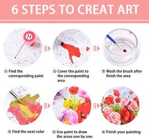 ภาพระบายสีตามตัวเลขสำหรับผู้ใหญ่และเด็ก - ชาวแอฟริกันอเมริกันพร้อมตัวอักษร ภาพระบายสีตามตัวเลข DIY สำหรับผู้ใหญ่ แฟชั่นสาวผิวดำเล่นกีตาร์ - Product Image 2