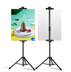 New Type Factory Price Plate Holder Display Cardboard wedding Easel Stand Art Easel with drawer