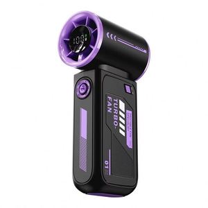 Smart Display Hand 19000 Rpm High Speed 100-Speed Stepless Adjustment 3600Mah Battery Ultra-<b>Mini</b> Portable <b>Fan</b> - Product Image 6