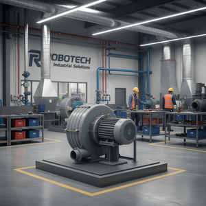 โรโบเทค ITB-S405T เครื่องเป่าลมไฟฟ้า AC พรีเมียมจากเกาหลี ยี่ห้อ Gyeonggi-do ใบพัดเหล็กหล่อแรงดันสูง รับประกัน 2 ปี 240V/220V - Product Image 3