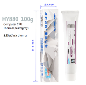 Cao cấp hiệu suất cách điện nhiệt dán cho PC <span class=keywords><strong>GPU</strong></span> và CPU dẫn nhiệt cao Carbon hợp chất nhiệt trong ống tiêm - Product Image 1