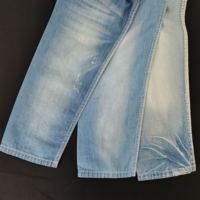 Tela vaquera de 11oz de algodón para mujer, tejido azul de tacón alto, fabricante de tela vaquera, 100%