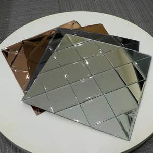 गर्म बिक्री वर्ग स्व-चिपकने वाला दर्पण ग्लास मोज़ेक टाइल <span class=keywords><strong>12x12</strong></span> इंच - Product Image 3