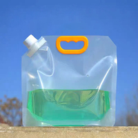 Sachet de thé transparent biodégradable compostable pour boisson jus thermoscellé de qualité alimentaire pochette debout en plastique