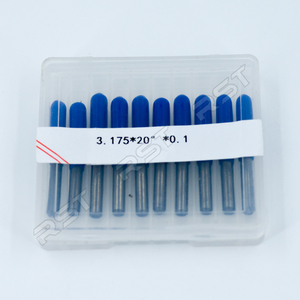 <strong>CNC</strong> <strong>Machine</strong> Rotary Milling Cutter 3.175mm Tungsten Carbide <strong>Tool</strong> Drill <strong>Bits</strong> Flat Bottom Knife Milling Cutter for Wood - Product Image 3