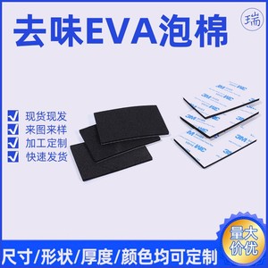 แผ่นรองเฟอร์นิเจอร์สีดำ ทำจากโฟม EVA กันลื่น ติดด้วยตัวเอง ซับแรงกระแทก สำหรับขาโต๊ะและเก้าอี้ - Product Image 4